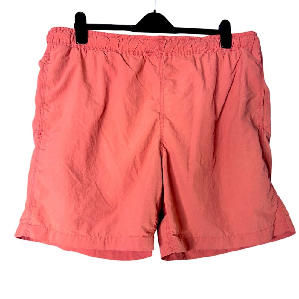 Islander Mens Coral Swim Trunks Sz L Swimwear Aquatic Cruise Vacay Beach Coastal